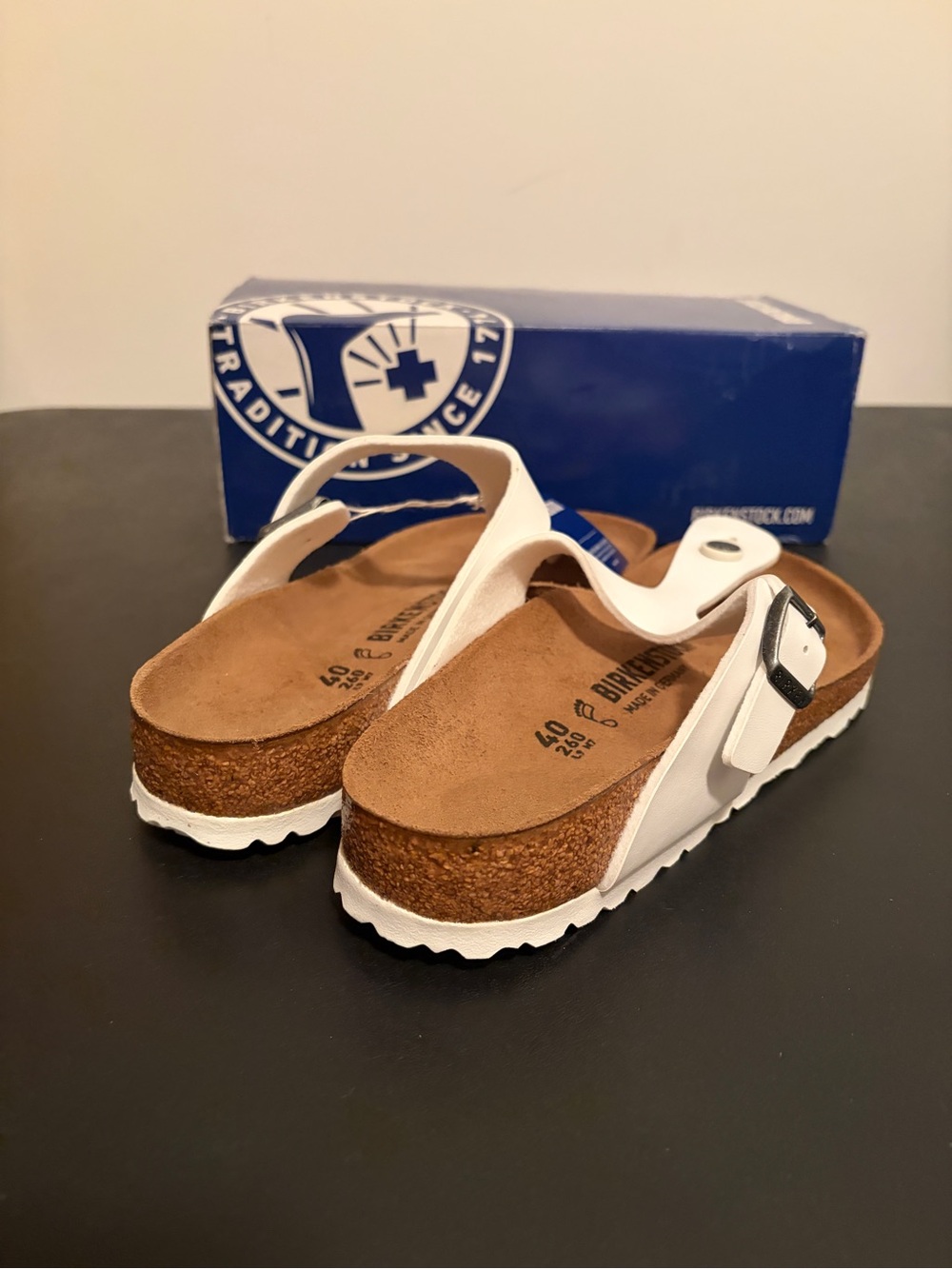 Birkenstock Gizeh BS White- Women’s JB - Picture 4 of 5